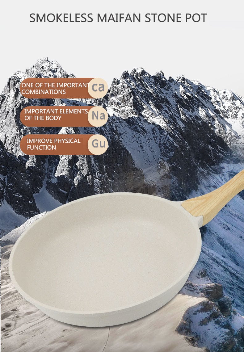 Maifan Non-Stick Frying Pan Pot Lid Bowlift