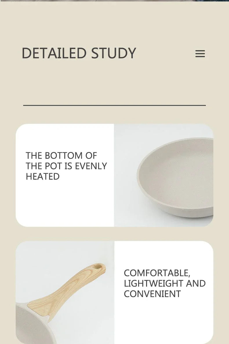 Maifan Non-Stick Frying Pan Pot Lid Bowlift