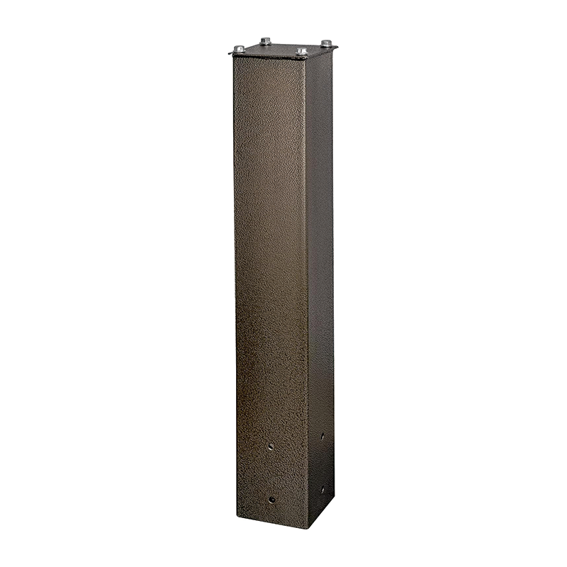 BowLift | Mailbox Post,Black 27" Steel Mailbox Post for Sidewalk,for Sidewalk and Street Curbside, Universal Mail Post for Outdoor Mailbox