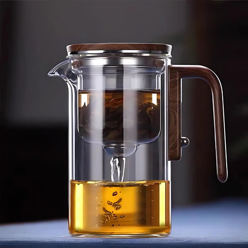 BowLift | Tea Infuser | Durable Borosilicate Glass for Effortless Hot & Cold Brewing at Home