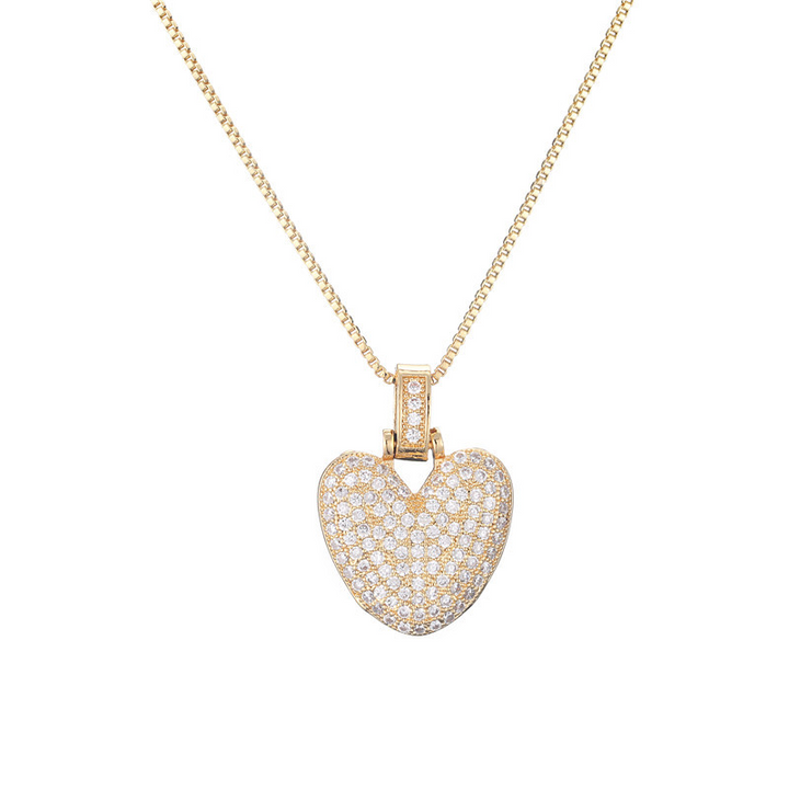 BowLift | 14k Diamond Dazzle Bubble Initial Necklace