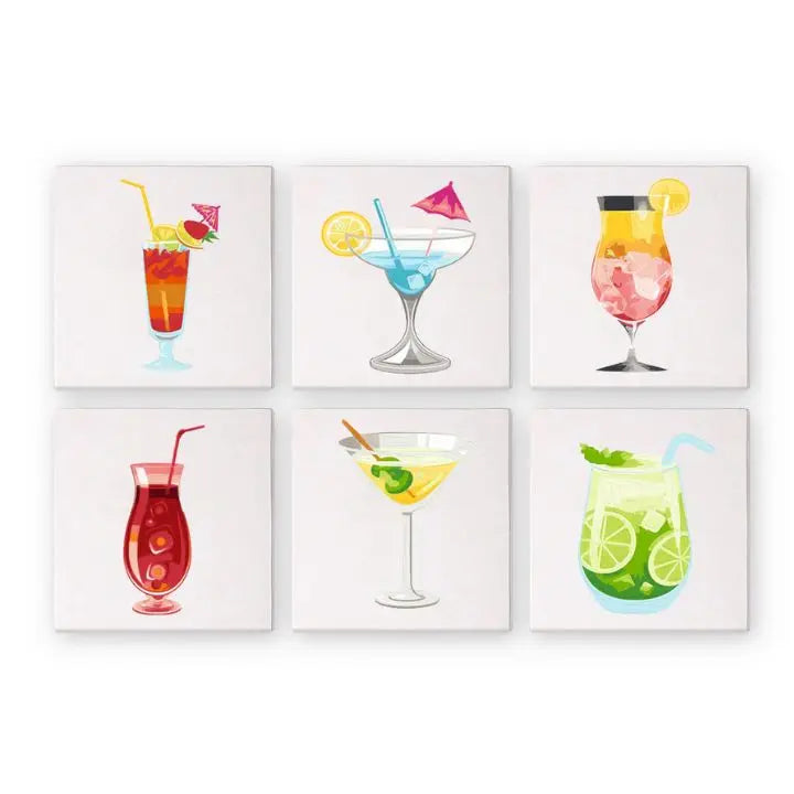 BowLift | Paint by Numbers Mini Set – 6 Designs for Creative Relaxation