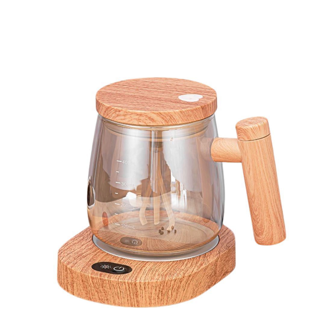 BowLift | 2in1 Mixer Cup made of Wood