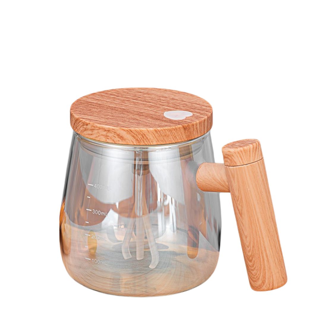 BowLift | 2in1 Mixer Cup made of Wood