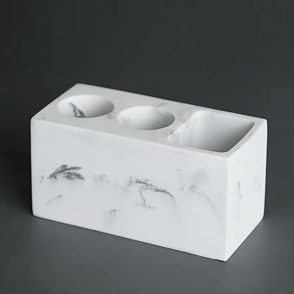 BowLift | Couple Resina Toothbrush Holder