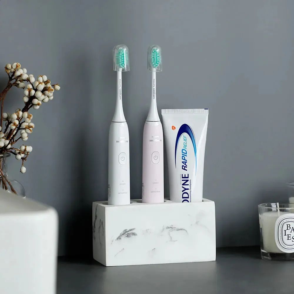 BowLift | Couple Resina Toothbrush Holder