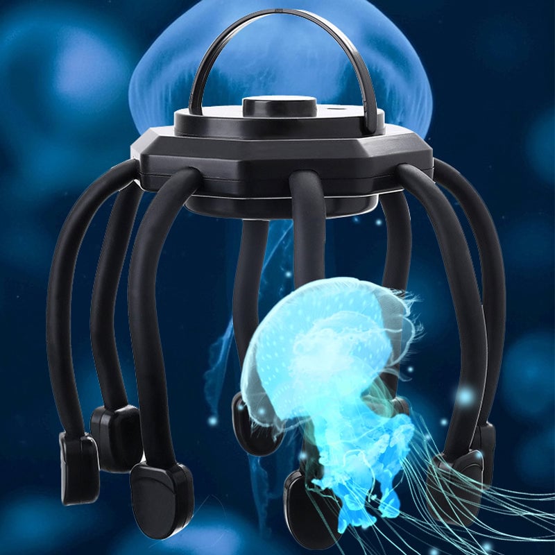 BowLift | Octopus head massager with 12 arms – Relaxing massage and scalp care