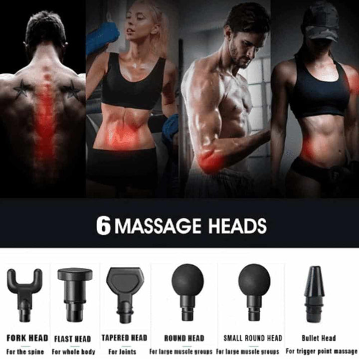 Massage Gun Pro+ against Muscle Soreness - with 30 Speed Levels | Bowlift