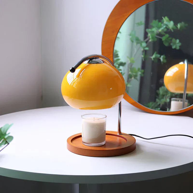ÉclatCandle – Stylish Multifunctional Table Lamp and Candle Holder Bowlift