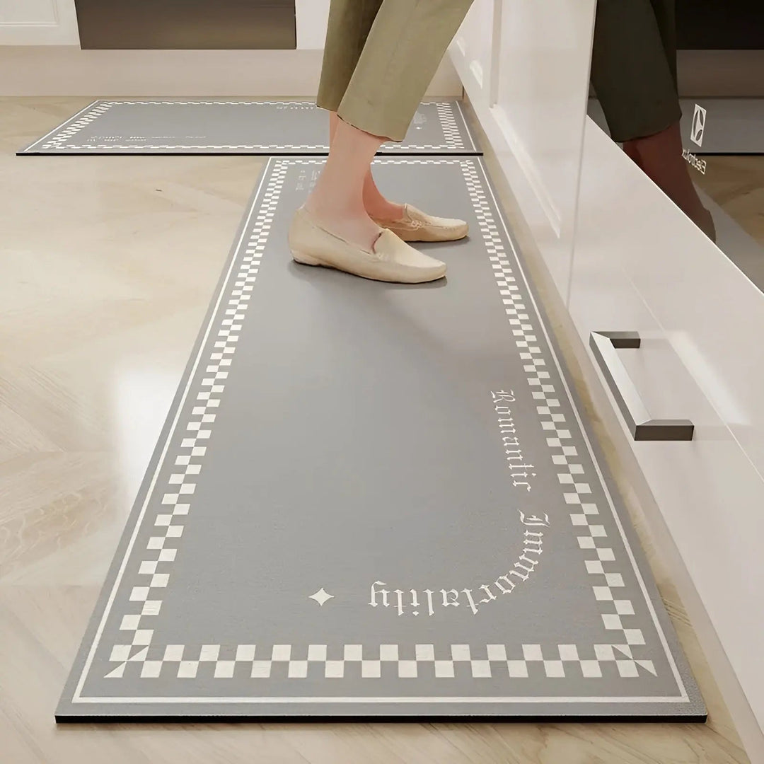 BowLift | Quick-Drying Non-Slip Kitchen Mat | Super Absorbent, Shock-Absorbing & Stylish for Safe Cooking Spaces