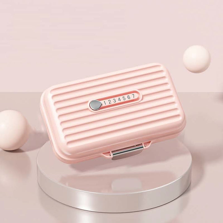 BowLift | Portable Pill Organizer with 7 Compartments & Triple Seal