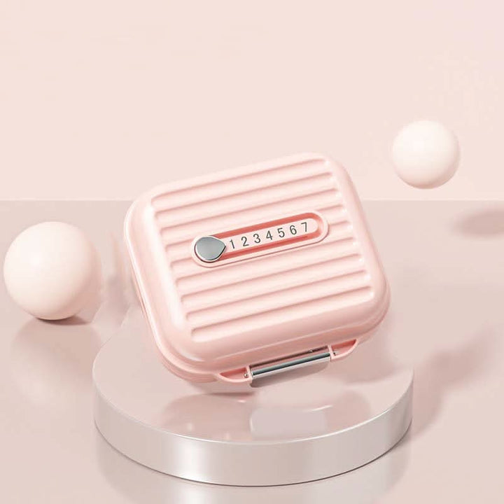 BowLift | Portable Pill Organizer with 7 Compartments & Triple Seal