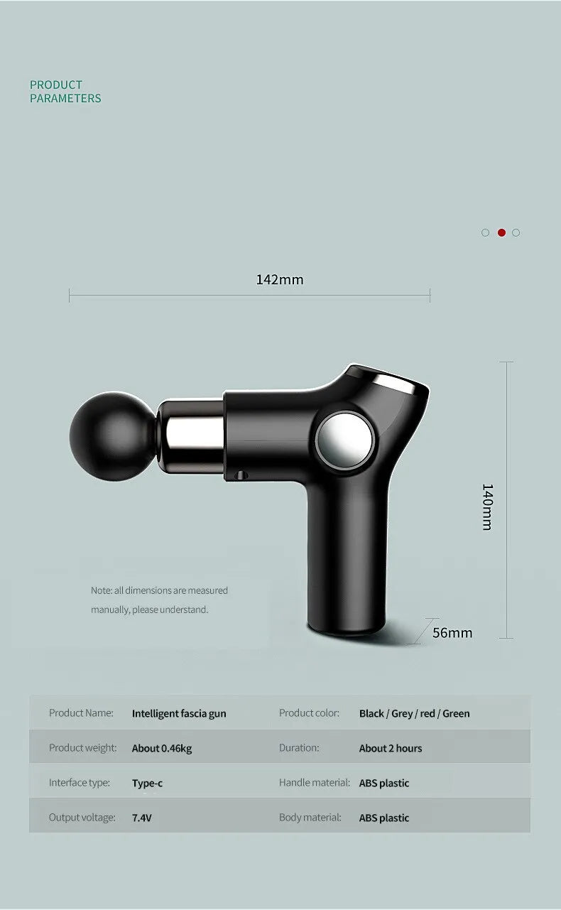 Portable Massage Gun for Muscles Bowlift