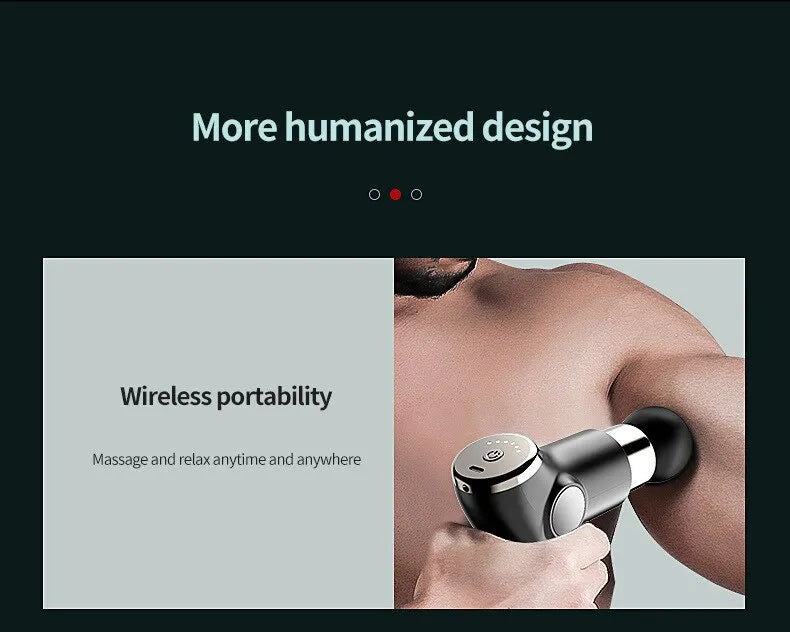 Portable Massage Gun for Muscles Bowlift