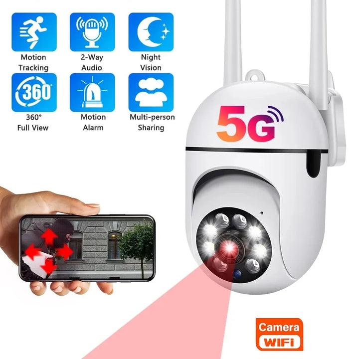 Smart WiFi Security Camera for Home Bowlift