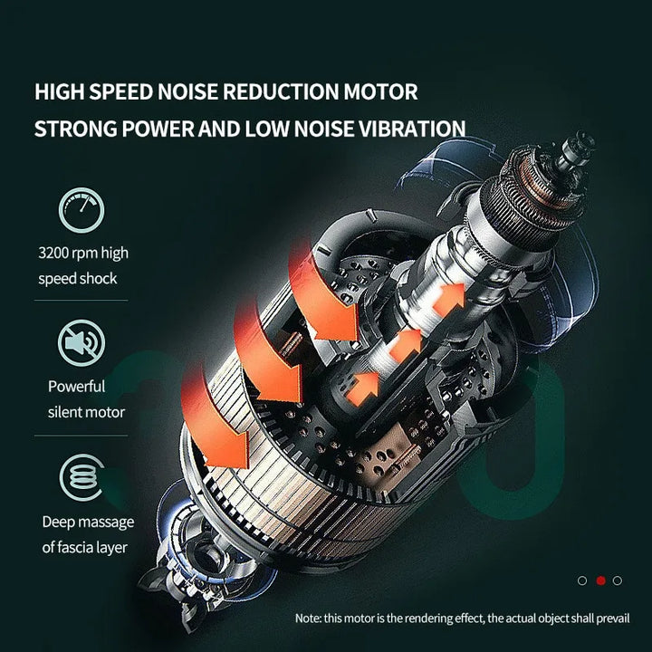 Portable Massage Gun for Muscles Bowlift