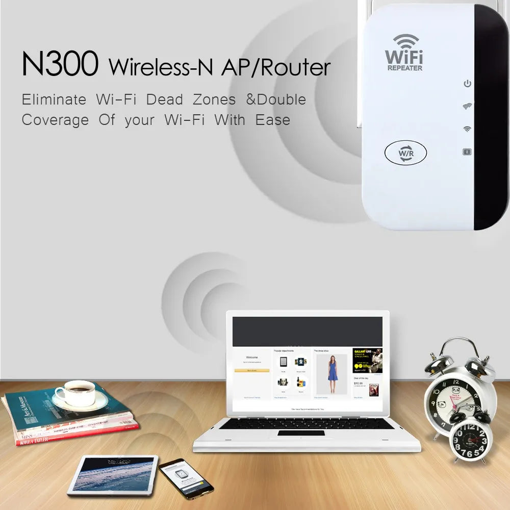 WiFiMax Booster - Powerful External WiFi Amplifier Bowlift