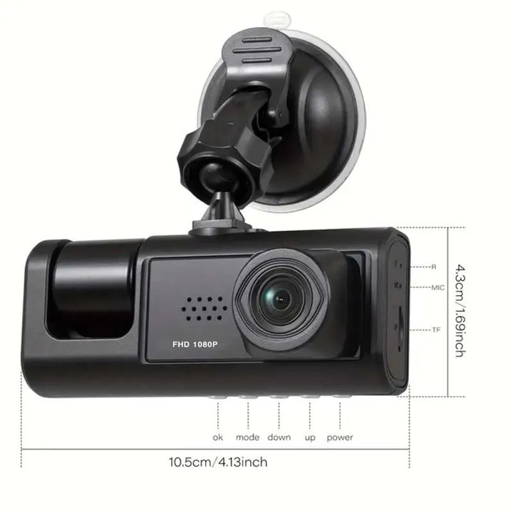 Dashcam with Night Vision & IR Technology Bowlift
