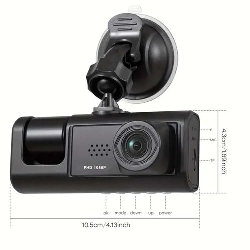 Dashcam with Night Vision & IR Technology Bowlift
