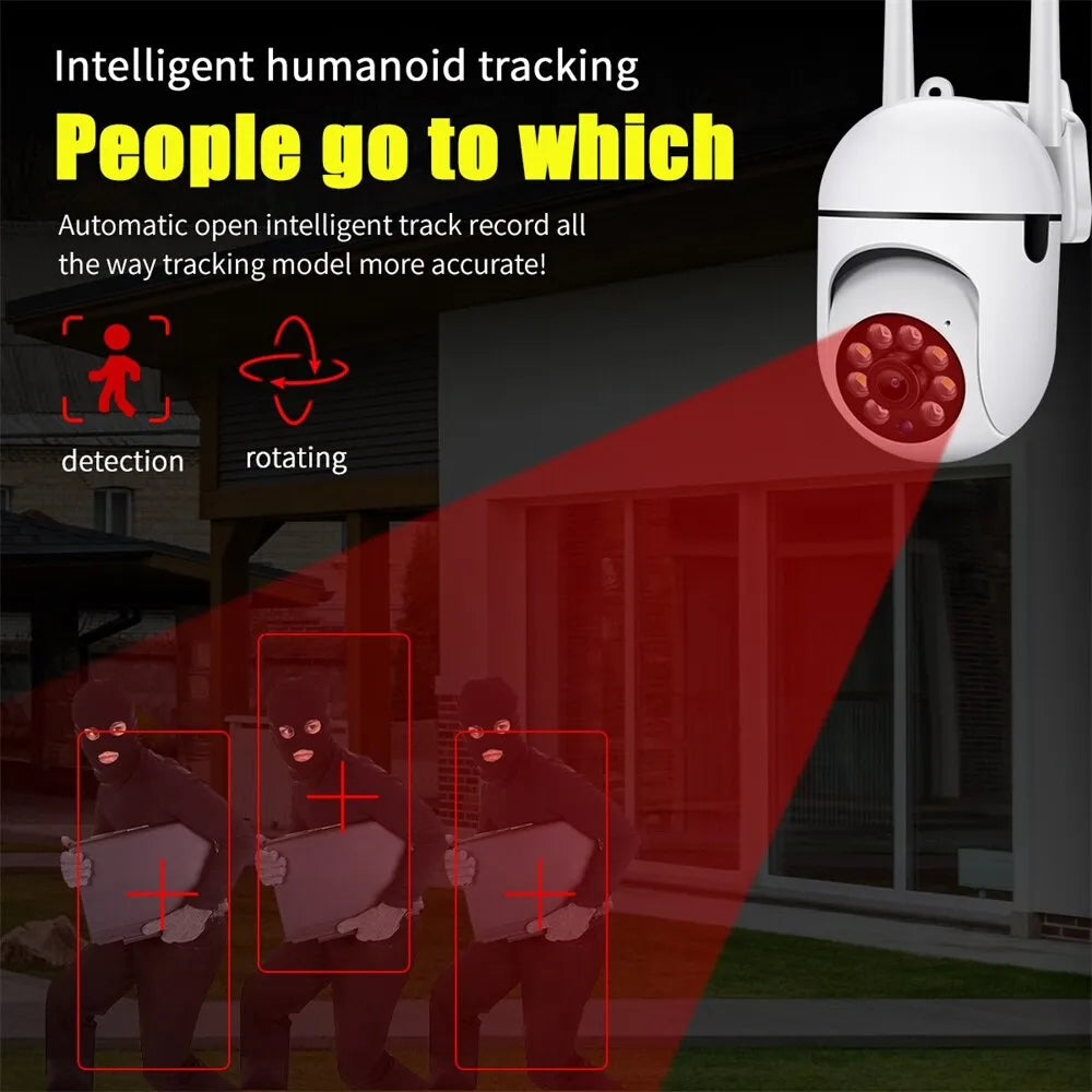 Smart WiFi Security Camera for Home Bowlift
