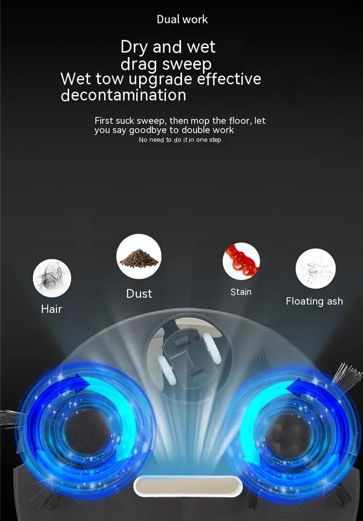 BowLift | Mini Robot Vacuum Cleaner | All-in-one Intelligent Device