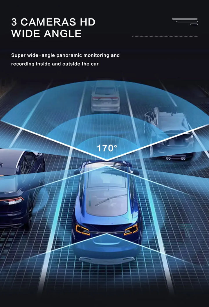 Dashcam with Night Vision & IR Technology Bowlift