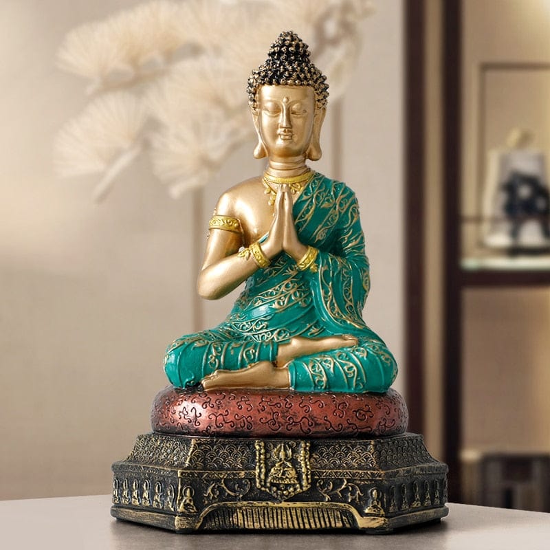 Meditating Buddha Statue Bowlift