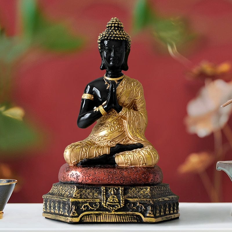 Meditating Buddha Statue Bowlift