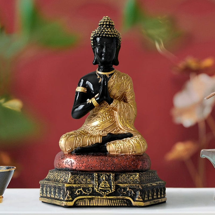 Meditating Buddha Statue Bowlift