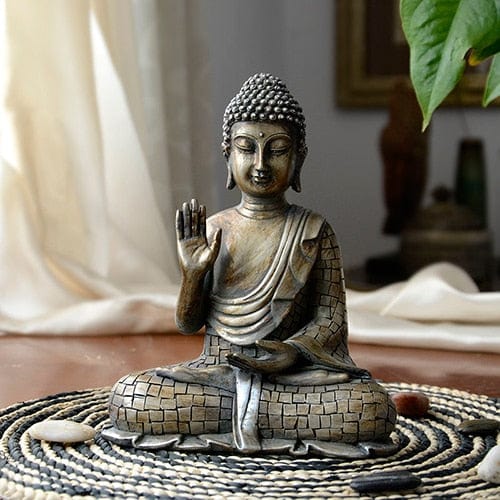 Meditating Buddha Statue Bowlift