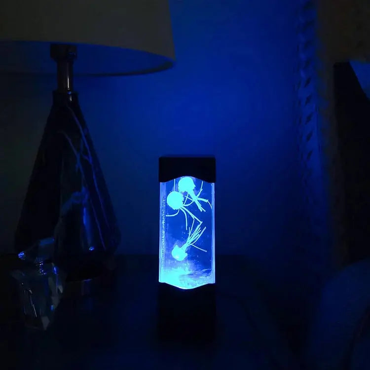 BowLift | Multicolored Jellyfish Lamp – Soothing LED Mood Lighting
