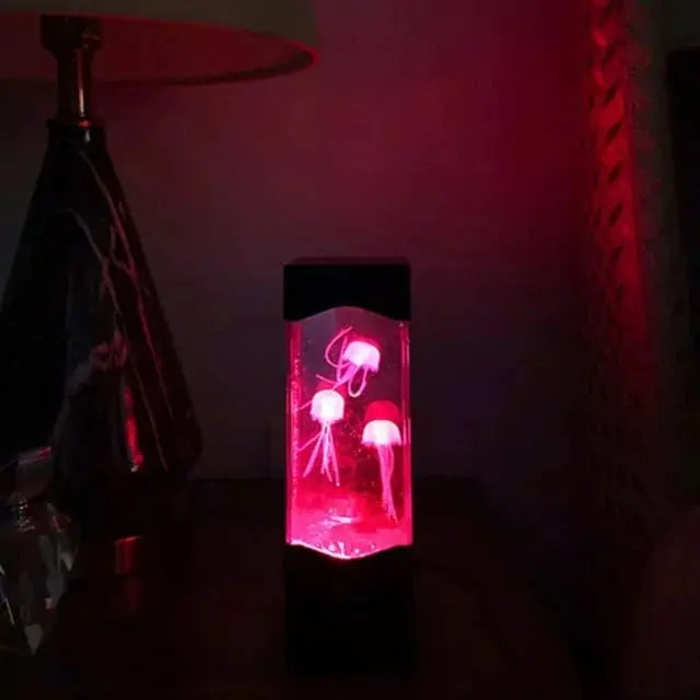 BowLift | Multicolored Jellyfish Lamp – Soothing LED Mood Lighting