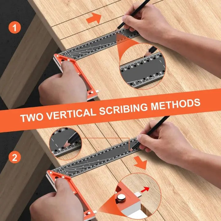 BowLift | Multi-angle Measuring Ruler - Precise & Versatile Measuring Tool