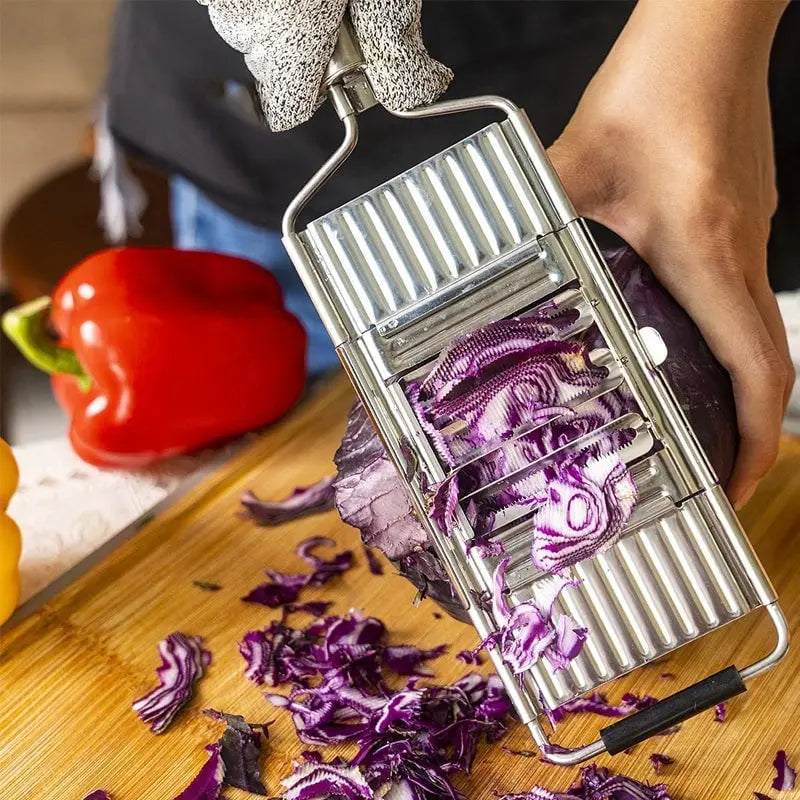 BowLift | Multi-purpose vegetable slicer with interchangeable blades – Cut quickly & evenly