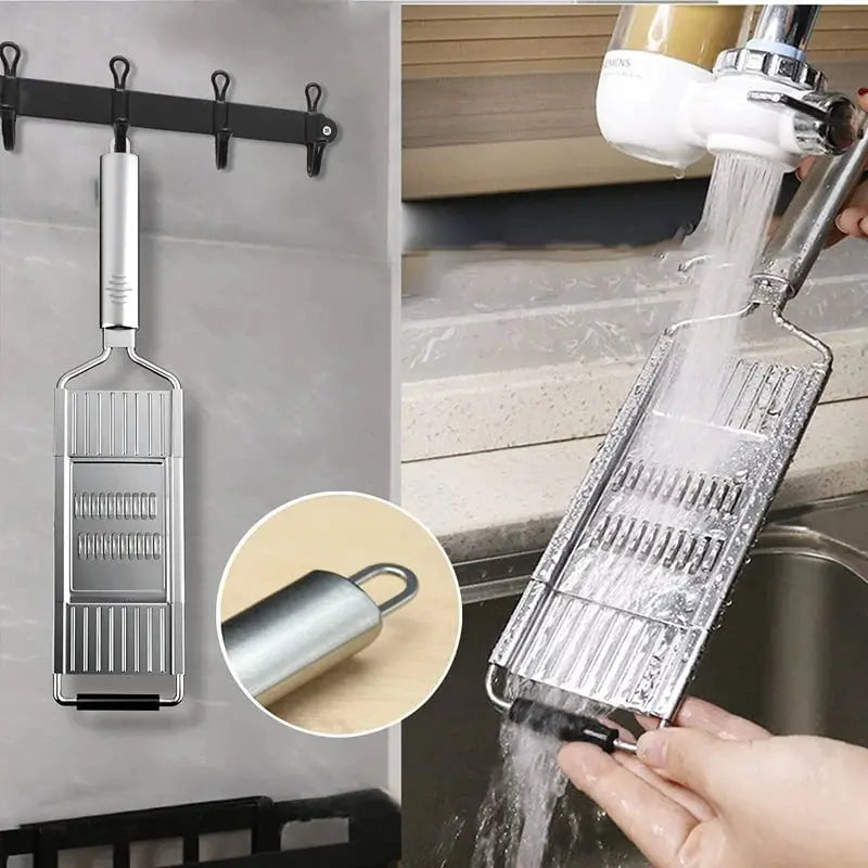 BowLift | Multi-purpose vegetable slicer with interchangeable blades – Cut quickly & evenly