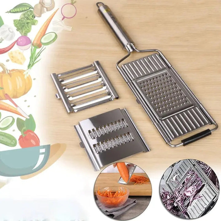 BowLift | Multi-purpose vegetable slicer with interchangeable blades – Cut quickly & evenly