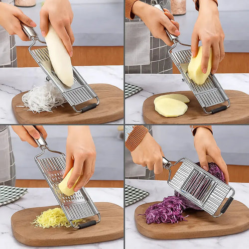 BowLift | Multi-purpose vegetable slicer with interchangeable blades – Cut quickly & evenly