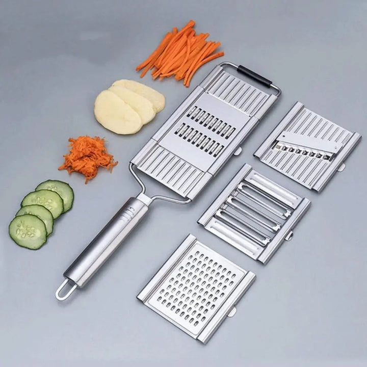 BowLift | Multi-purpose vegetable slicer with interchangeable blades – Cut quickly & evenly