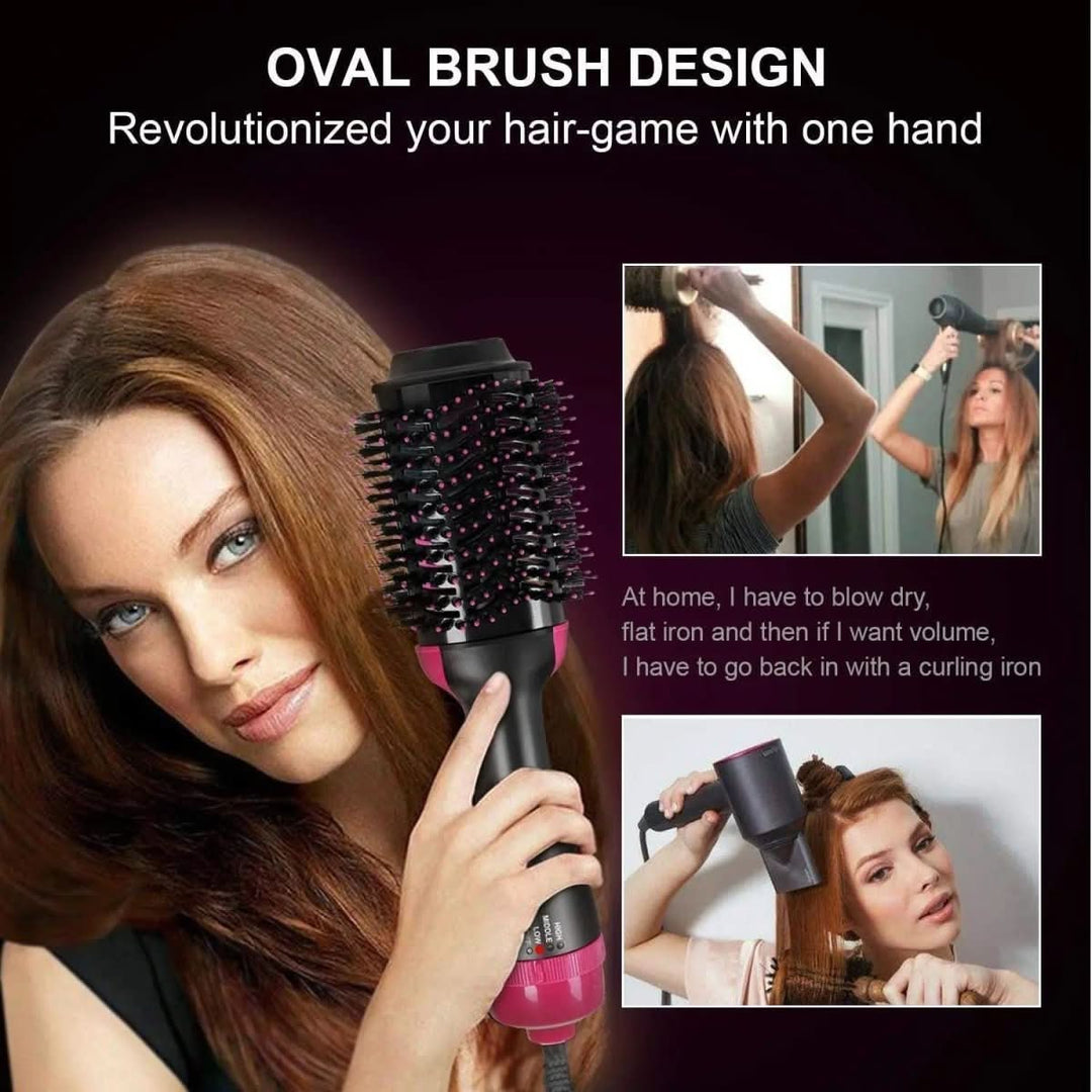 BowLift | 4-in-1 Hair Dryer & Straightener for Volume & Shine