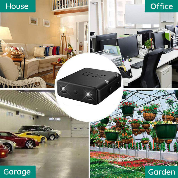 BowLift | MysticEye™ | Wifi Micro HD Video Camera with Audio | Wireless Surveillance for Home Security & Monitoring