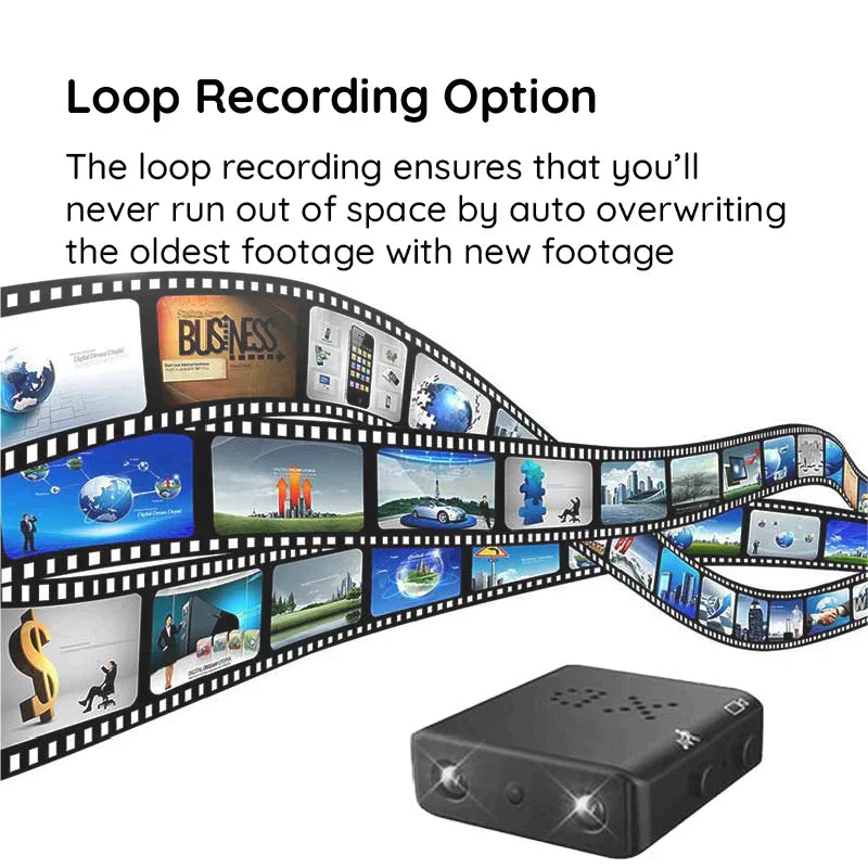 BowLift | MysticEye™ | Wifi Micro HD Video Camera with Audio | Wireless Surveillance for Home Security & Monitoring
