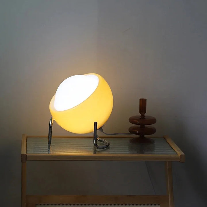 Medieval Glass Lamp – Creative Table Lamp in Nordic Design for Living Spaces | Bowlift