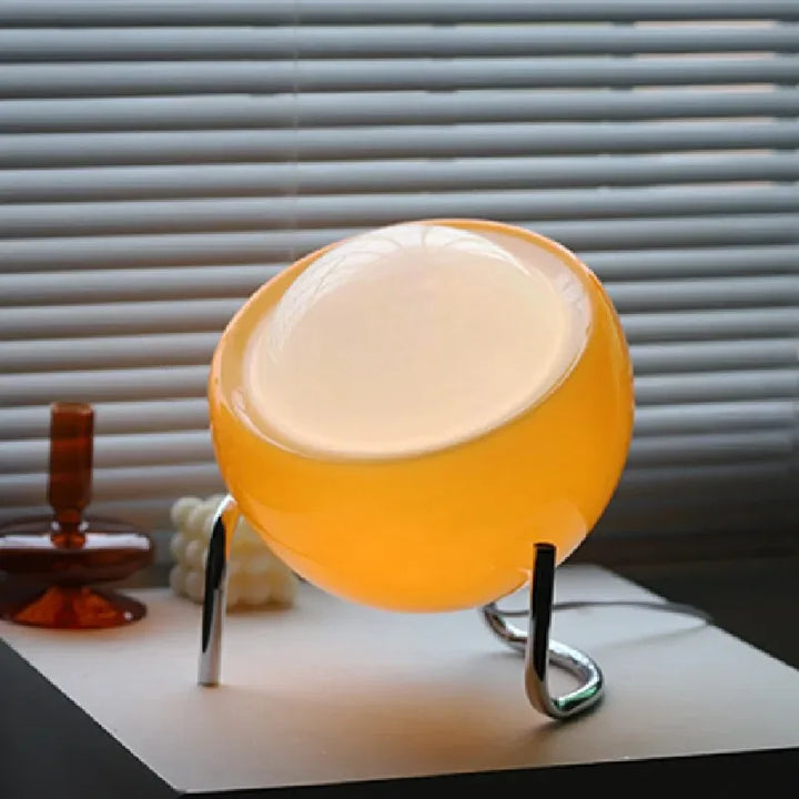 Medieval Glass Lamp – Creative Table Lamp in Nordic Design for Living Spaces | Bowlift