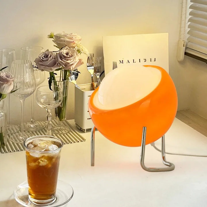 Medieval Glass Lamp – Creative Table Lamp in Nordic Design for Living Spaces | Bowlift