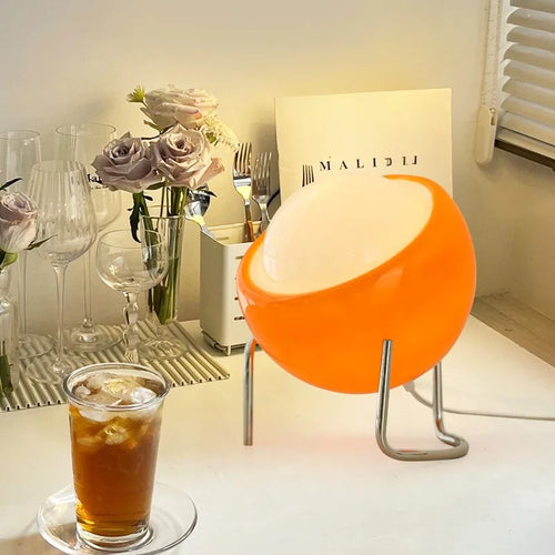 Medieval Glass Lamp – Creative Table Lamp in Nordic Design for Living Spaces | Bowlift