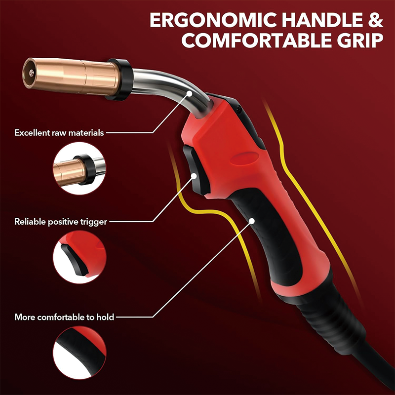 BowLift | Mig Welding Gun 15ft 250 Amp fits Miller M-25 Millermatic 200, 210, 212, 250, 250X, 251, 252, and Vintage,Stinger Replacement
