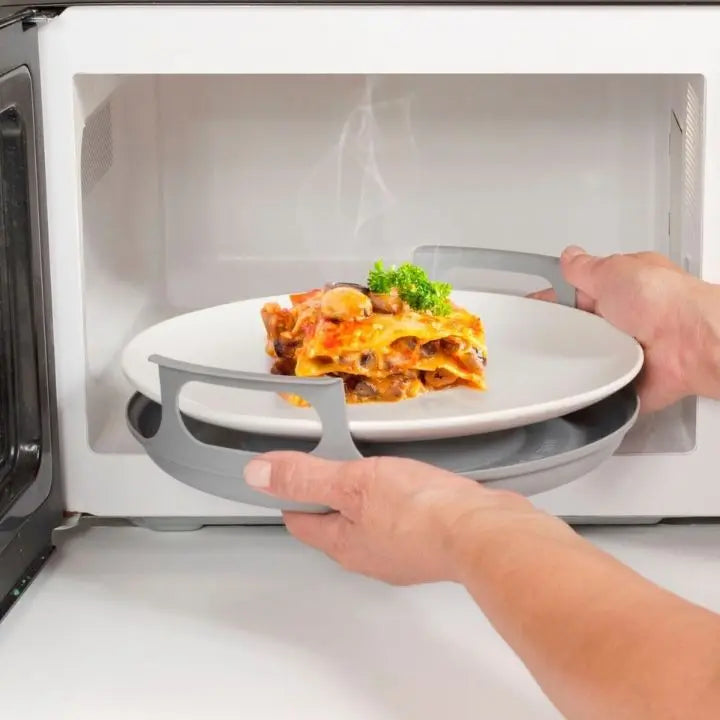 BowLift | Microwave tray with handle – heat pRedection and comfortable serving