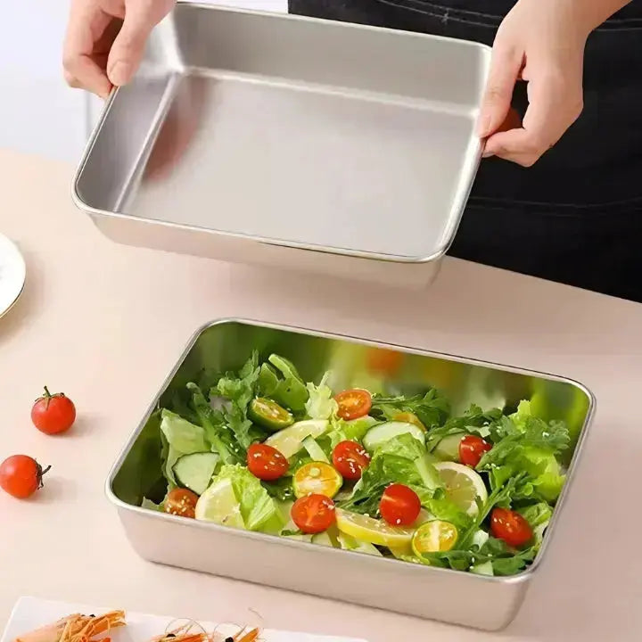 BowLift | Microwave-safe stainless steel containers with lid