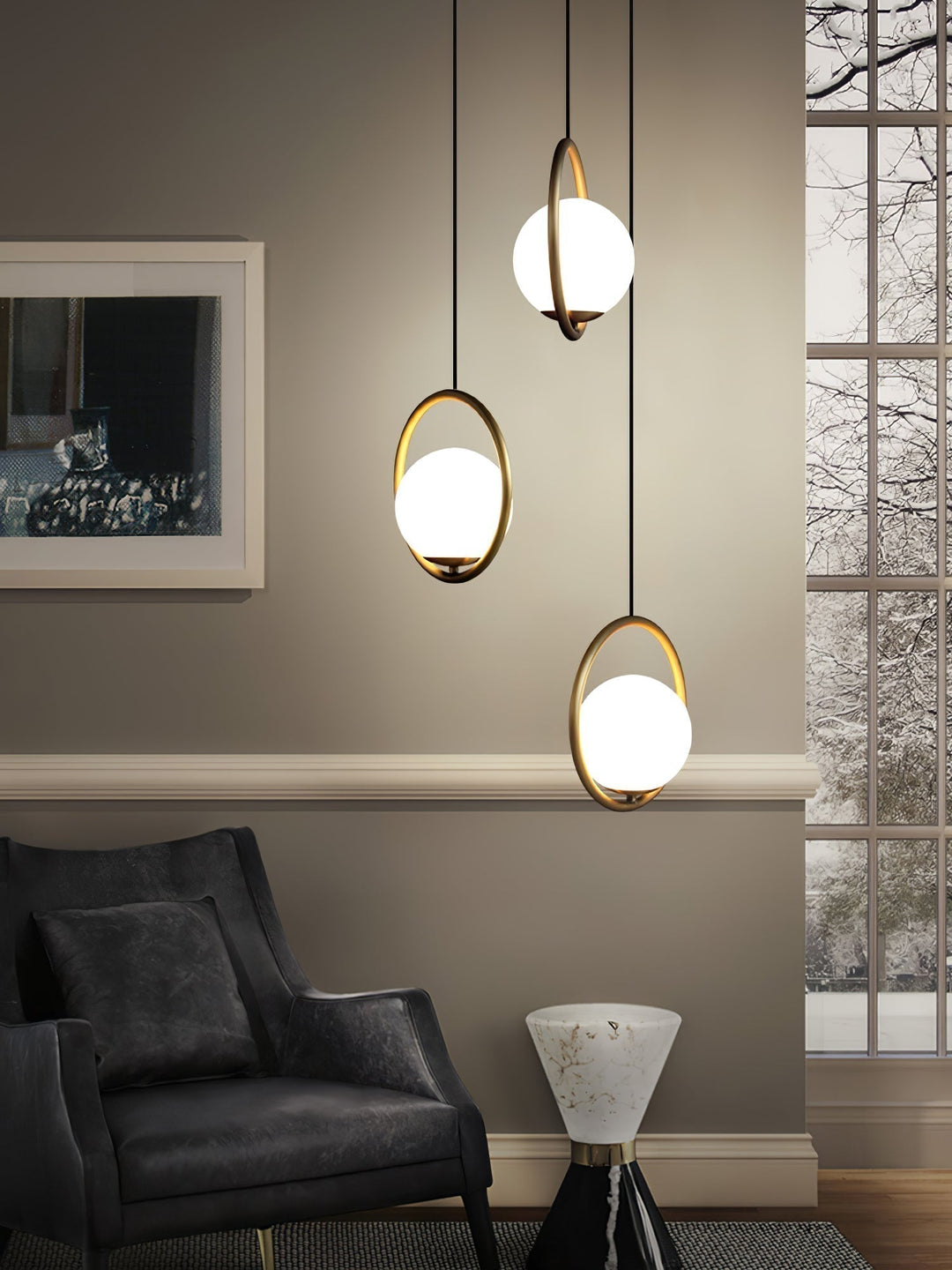 Modern and Elegant Pendant Light - Stylish Hanging Lamp for Indoor Lighting | Bowlift