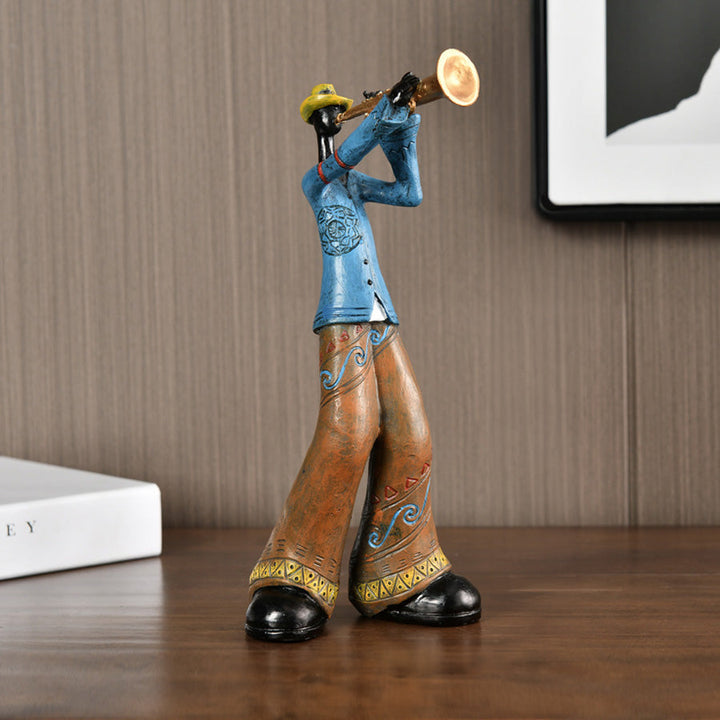 BowLift | Wall Art Resin Jazz Musician Sculpture